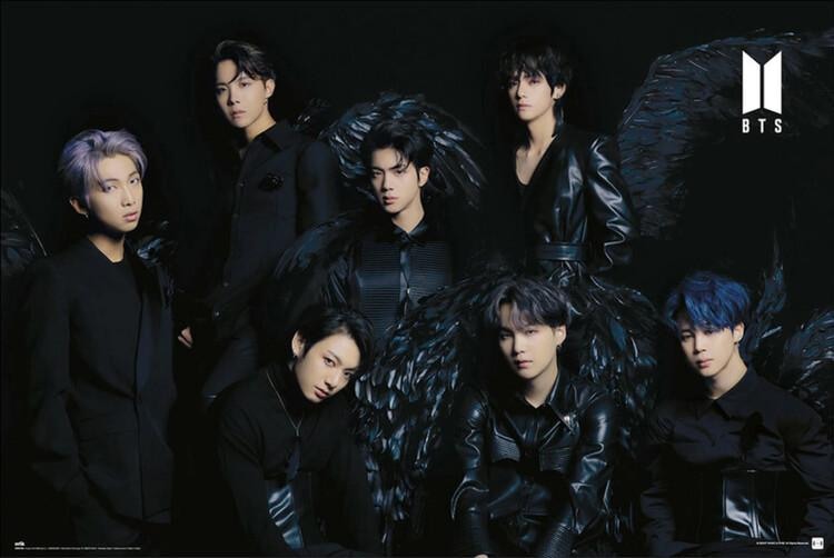 Music Poster BTS - Black Wings 91,5x61 cm