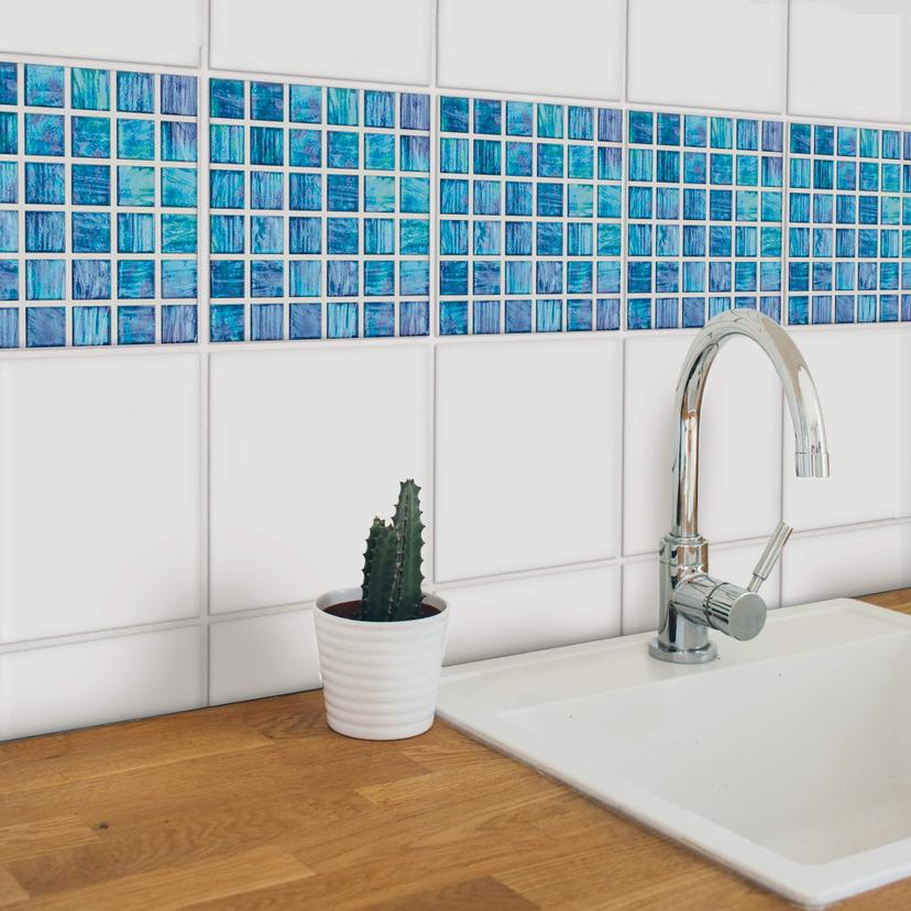 Sticker carrelage - Mosaïque de verre