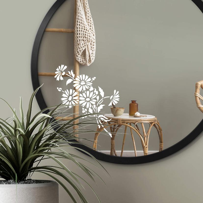Autocollant Miroir Autruche Margherita