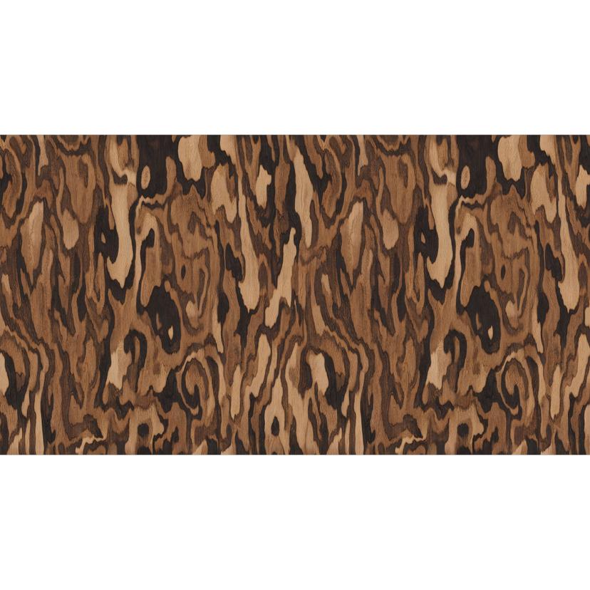 Fototapete Ettore Walnut - Abstrakte Holzmaserung - Sir Edward x Grigory Gladarev