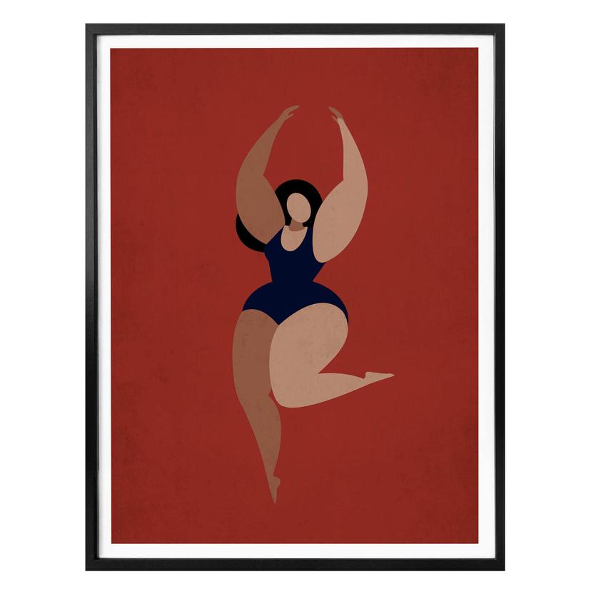 Póster Kubistika - Sentirse bien
