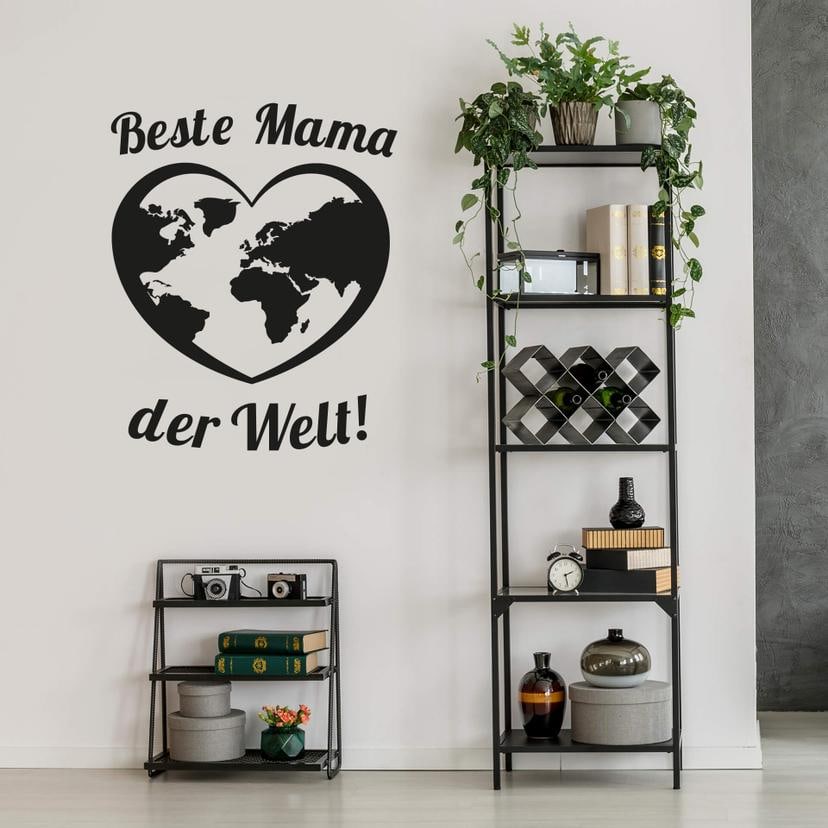 Wandtattoo Beste Mama der Welt