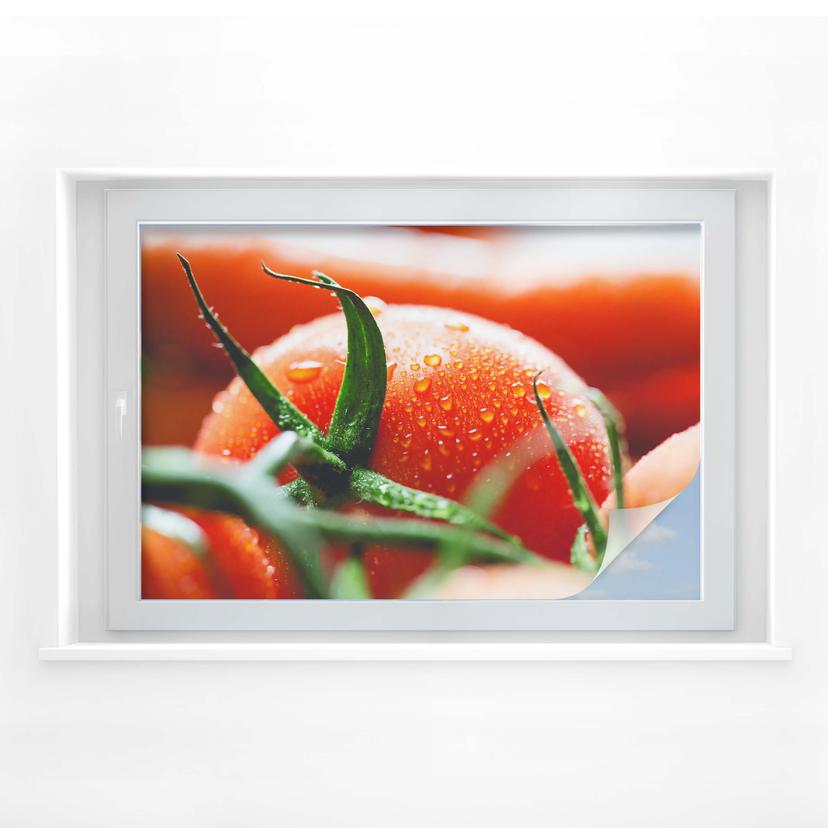 Película sobre la intimidad del tomate fresco