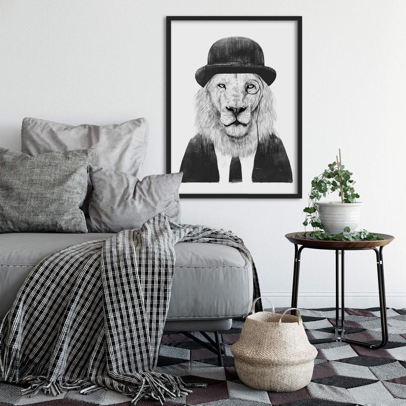 Poster Solti - Monsieur le lion