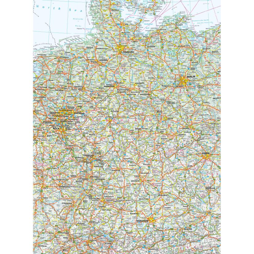 Fotomurale Falk - Mappa Germania