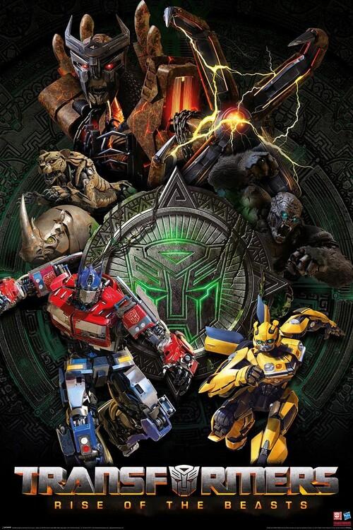Poster, Film poster Transformers: Rise Of The Beasts - Primal Rage 61x91,5 cm