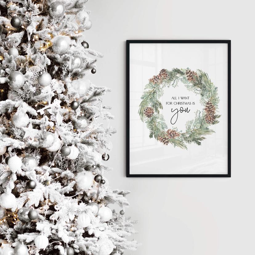 Poster - All I want for Christmas is you