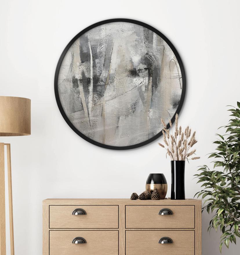 Poster con paesaggio astratto - Fedrau - Rotondo