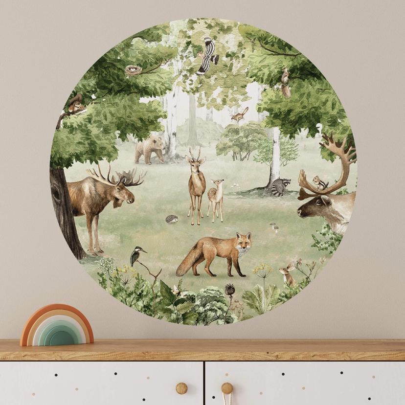 Sticker Mural Kikki Belle - Merveille de la forêt