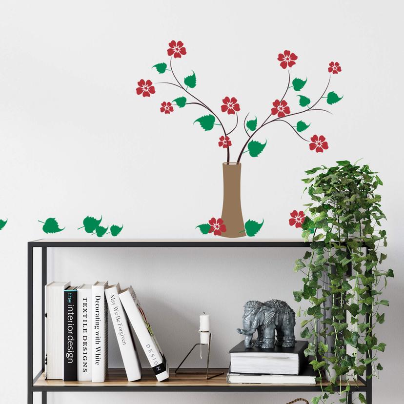Adesivo murale - Set di fiori 9