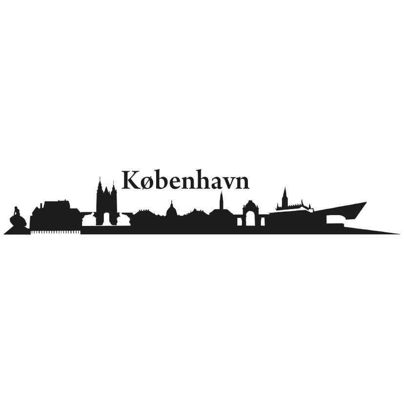 Sticker mural - Copenhague Skyline
