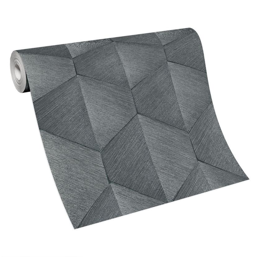 3D-tapet, mönstrad tapet Fashion for Walls 4 av Guido Maria Kretschmer grå