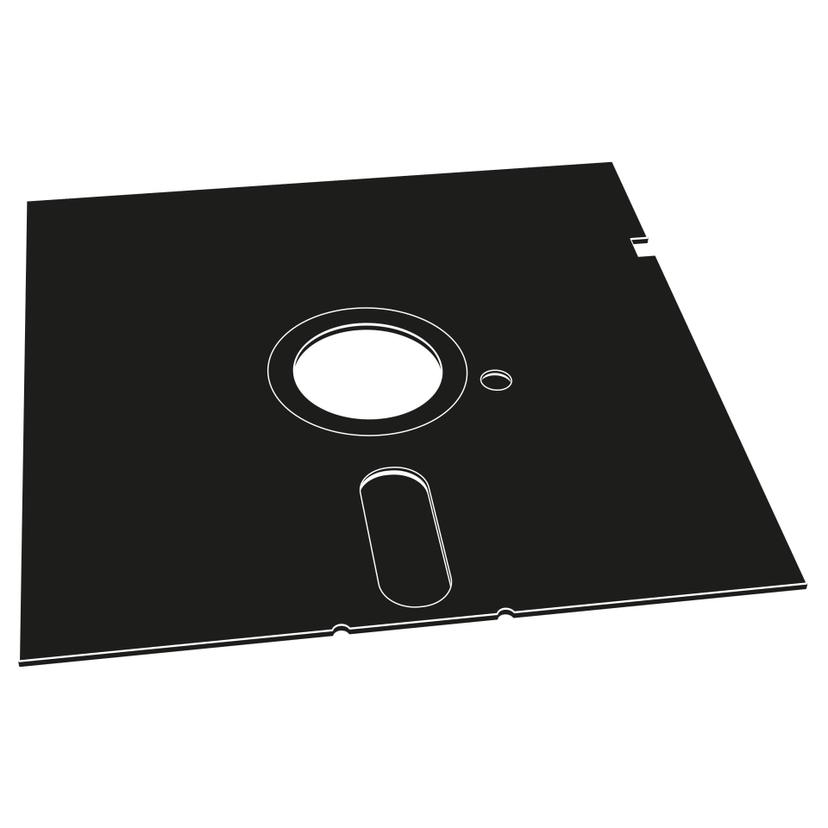 Sticker mural - Disquette