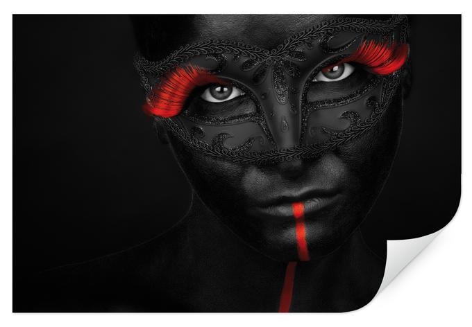 Muurprint Petkov – Dark Passion