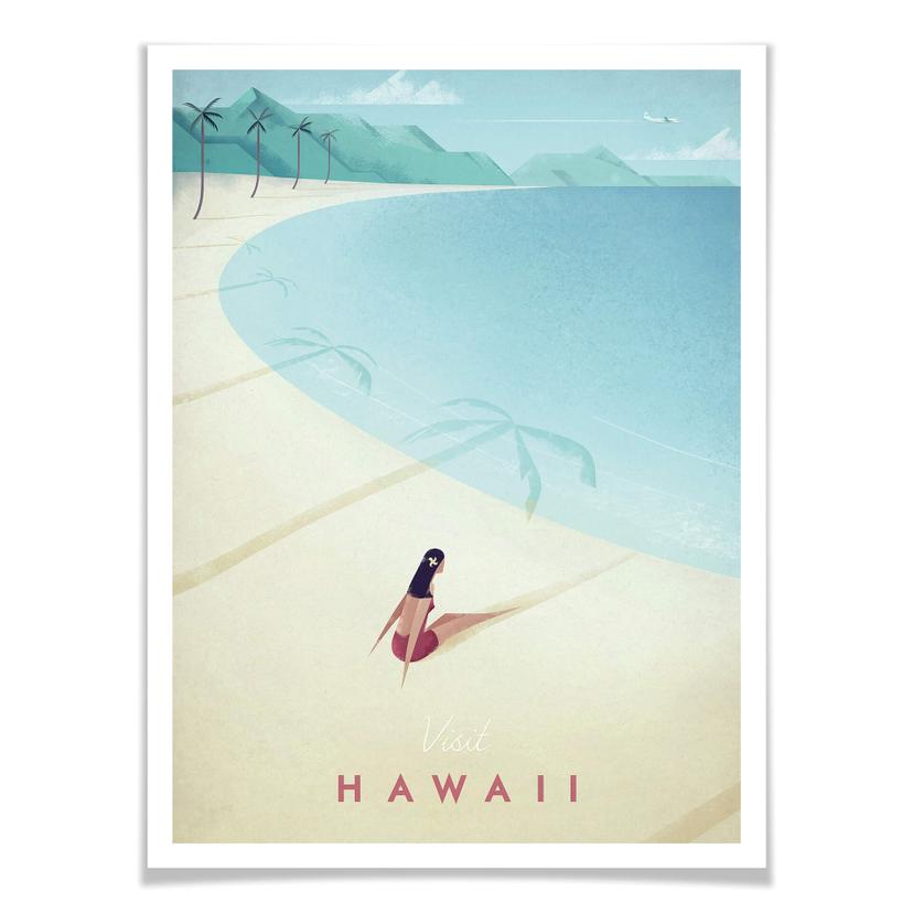 Poster Rivers - Hawaii