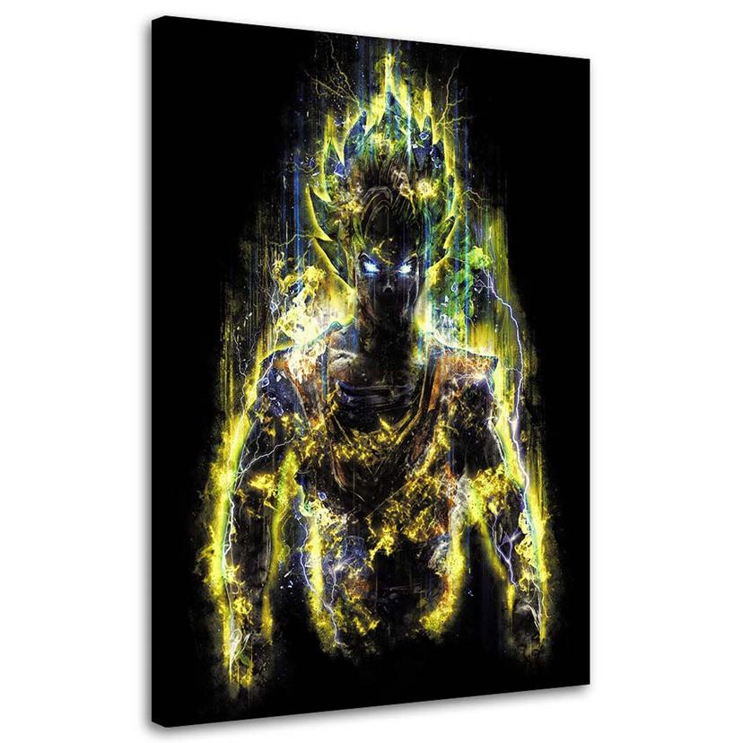 Tableau sur toile, Goku le héros d'anime