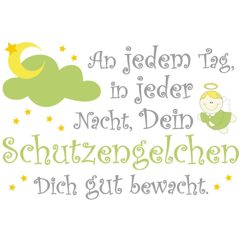 Wandtattoo An jedem Tag in jeder Nacht