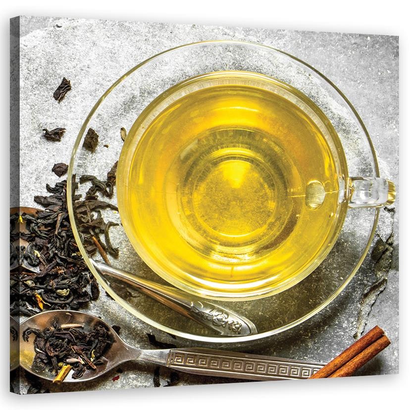 Canvasbillede, aromatisk te