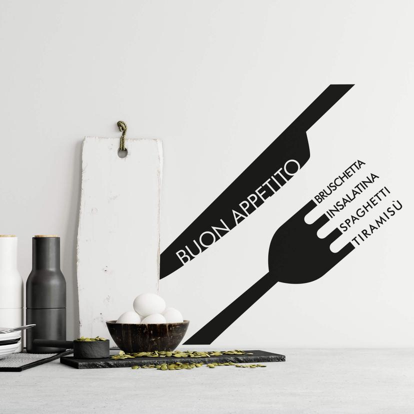 Wallsticker -  Buon Appetito