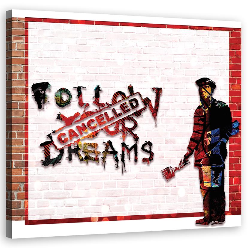 Canvasbillede, Banksy street art