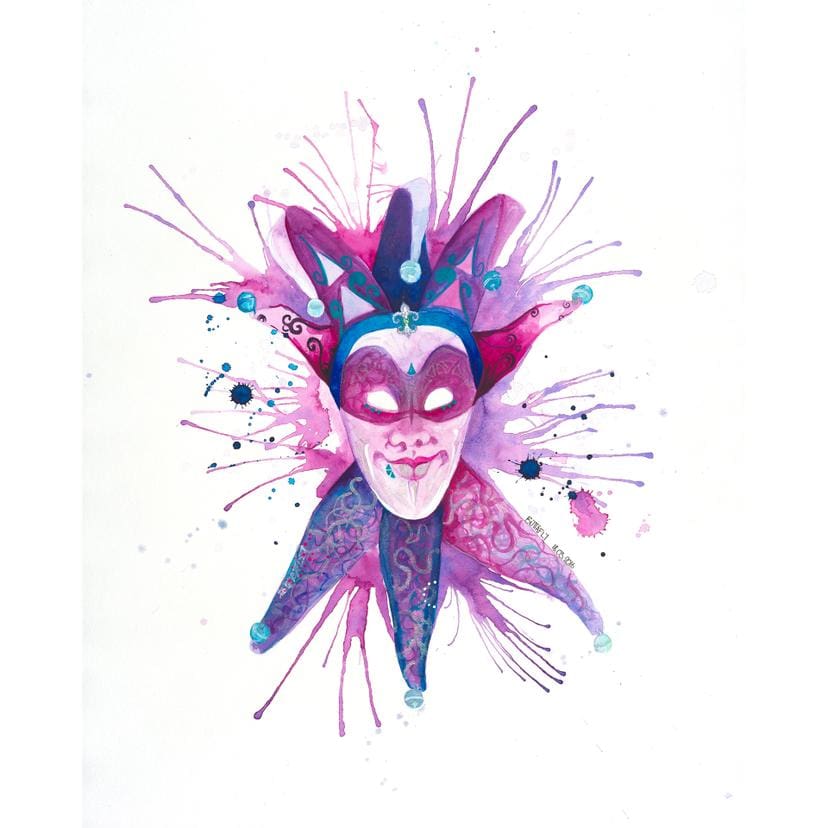 Fotomurale Buttafly - Mardi Gras Mask