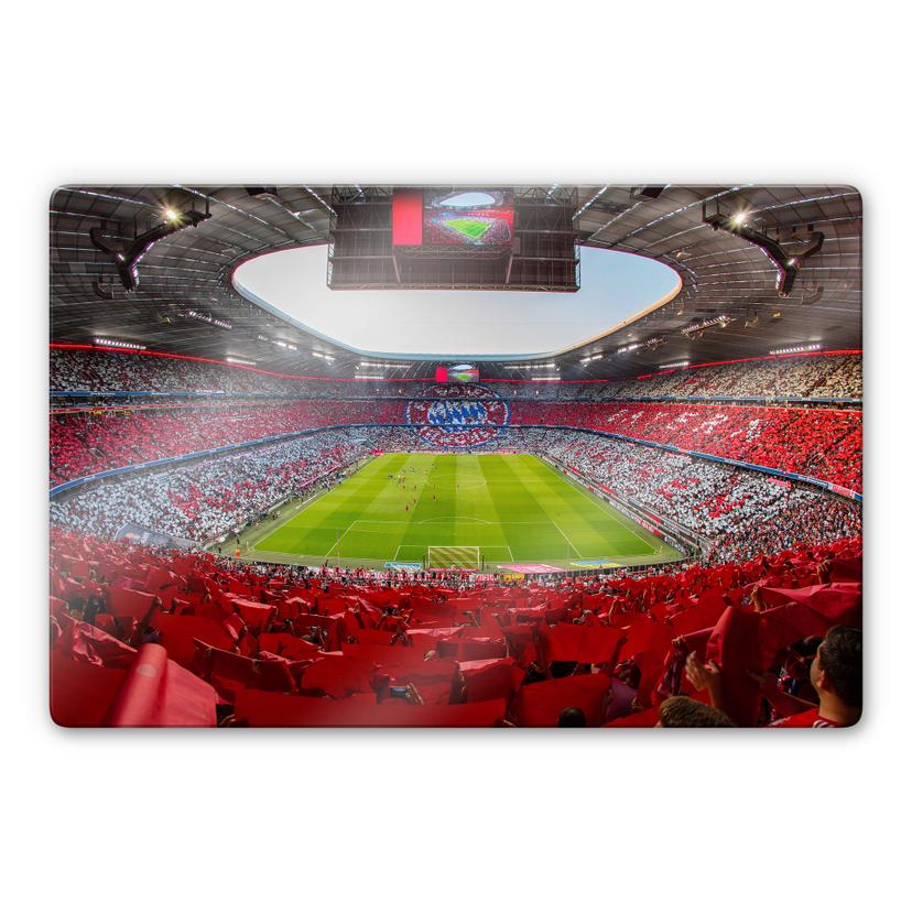 Glasbillede - FCB Stadion Red White