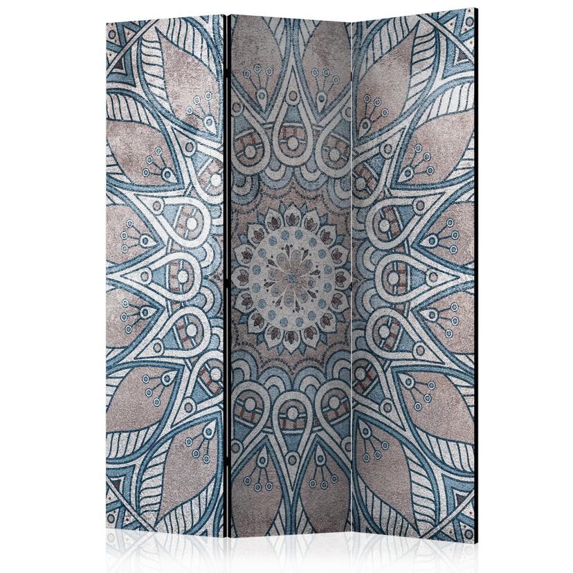 Skærm til rumdeling - Mandala, 3-delt - 135x172 cm
