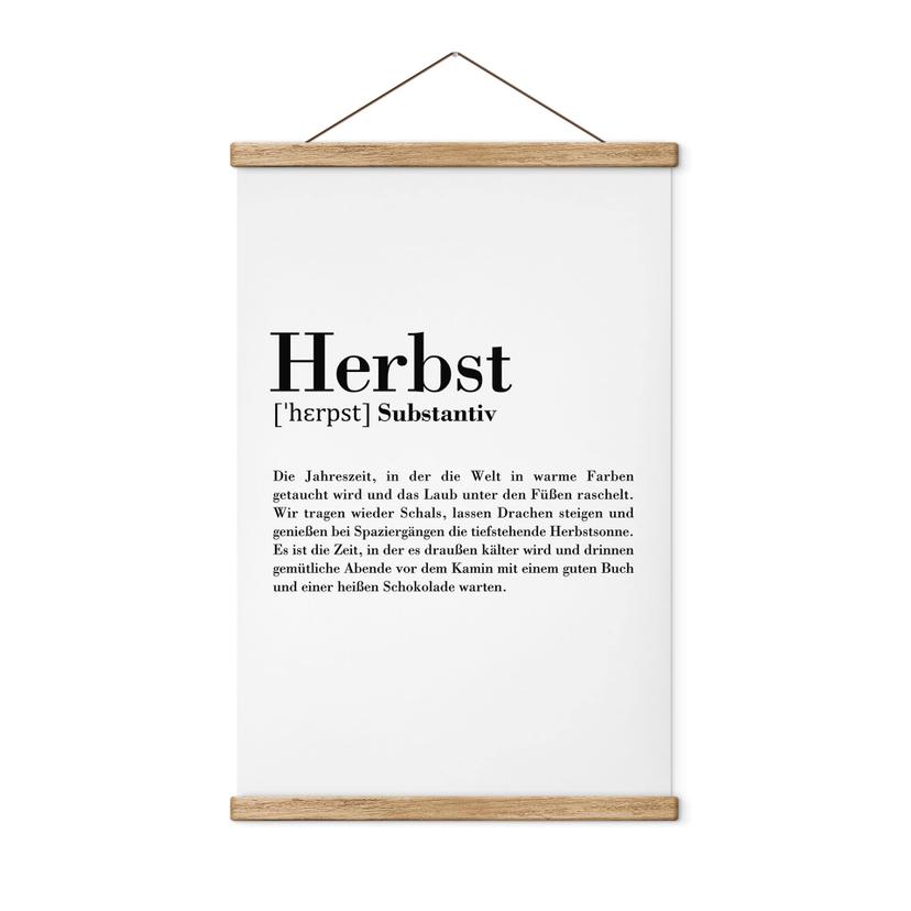 Stoffbild Grammatik - Herbst