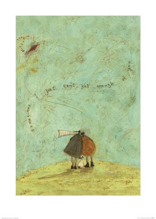 Plakat Sam Toft - I Just Can't Get Enough of You kunsttryk, Sam Toft (50 x 70 cm)