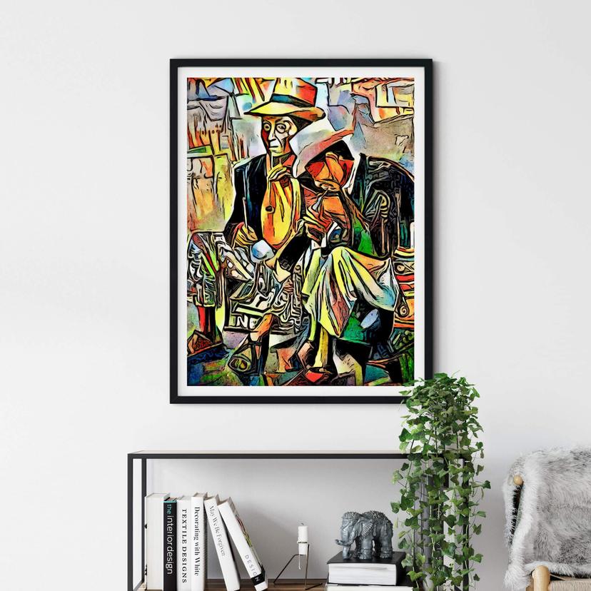 Poster Zamart - Deux musiciens