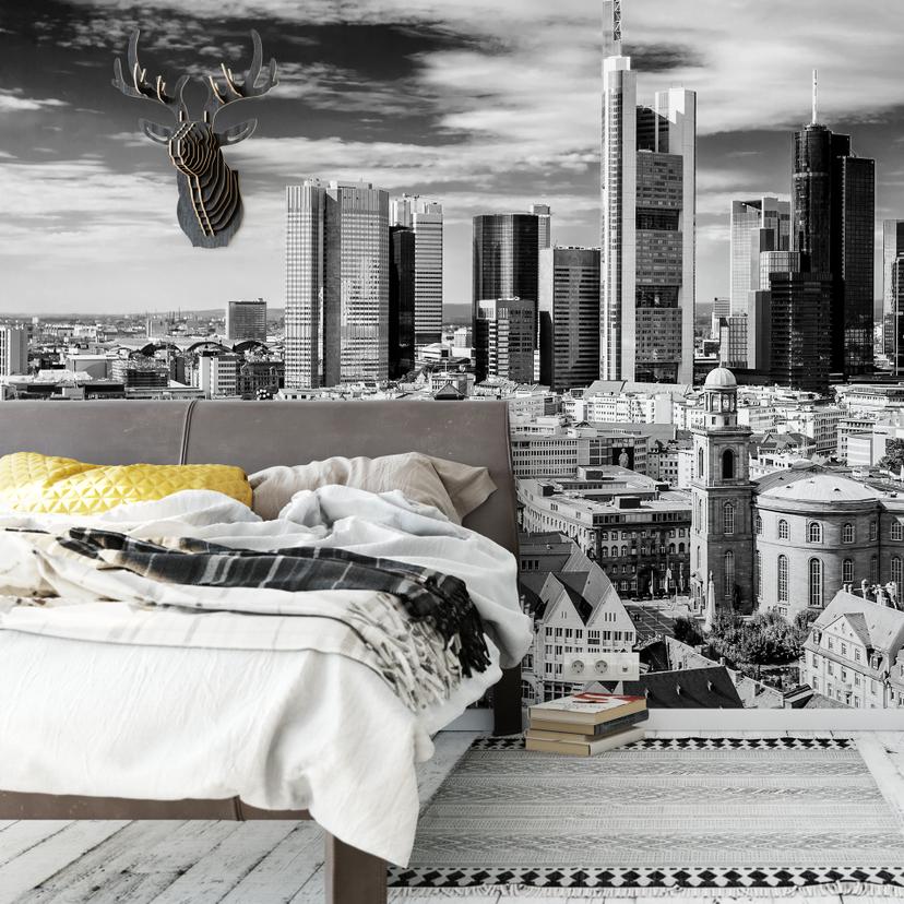 Fototapet Frankfurt Skyline 384x260 cm