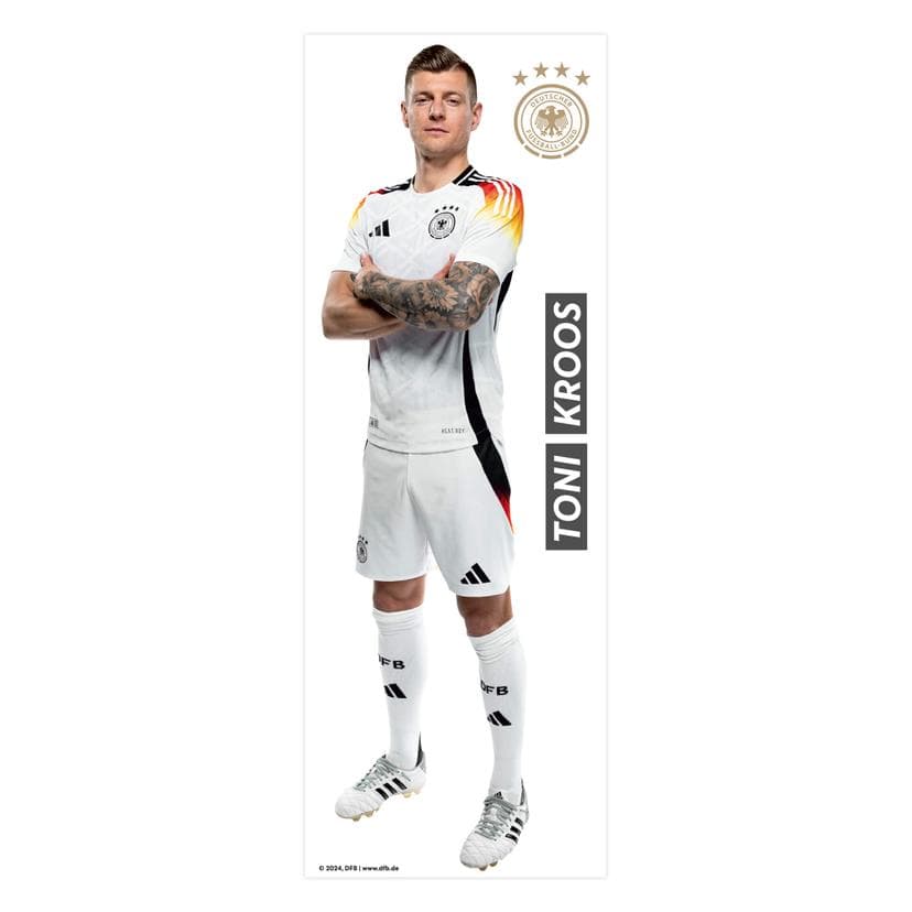 DFB Sticker EM für die Wand, Wandtattoo - Kroos