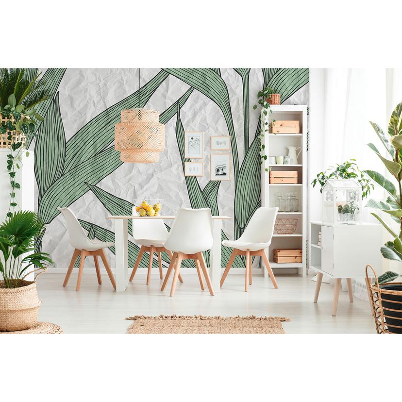 Architects Paper Papier peint photo Atelier 47 White Paper vert