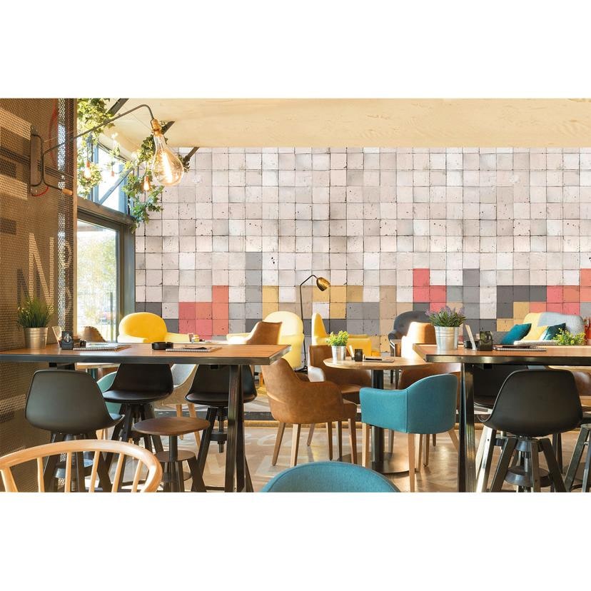 Architects Paper Papier peint photo Atelier 47 Mosaic Tetris