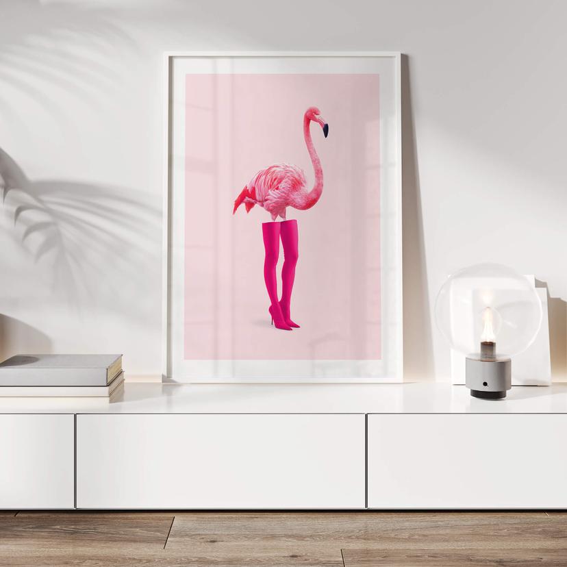 Poster Pozdniakov - Flamingo Boots