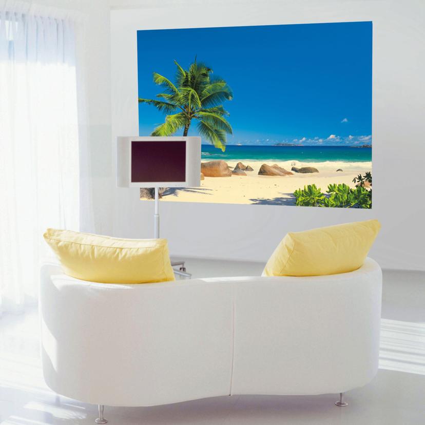 Fotobehang Papierbehang De Seychellen