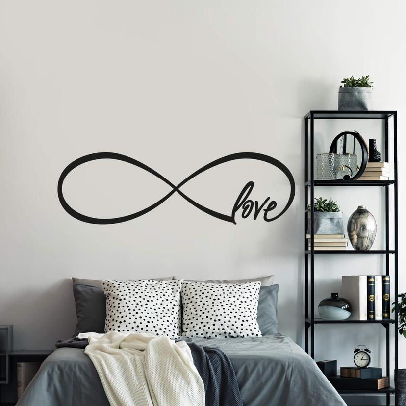 Endless love wallsticker