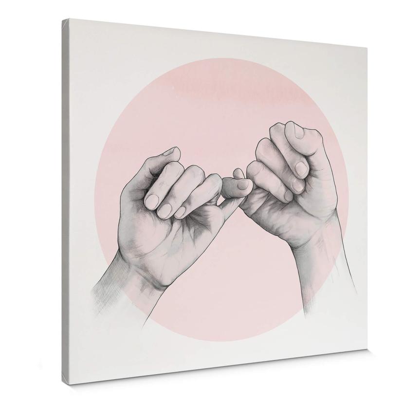 Lienzo Graves - Pinky swear
