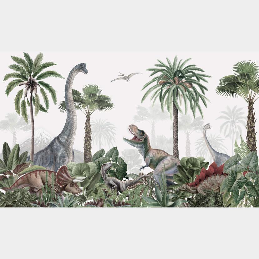 Kikki Belle - Dinosauriernas äventyr Fototapet