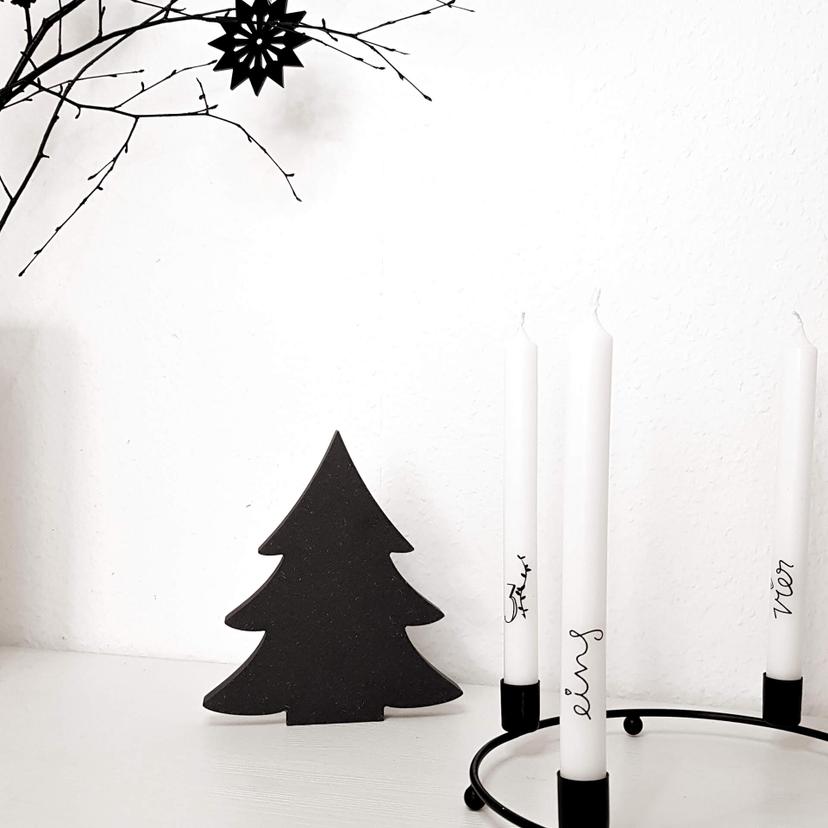 Décoration de bois MDF - Sapin