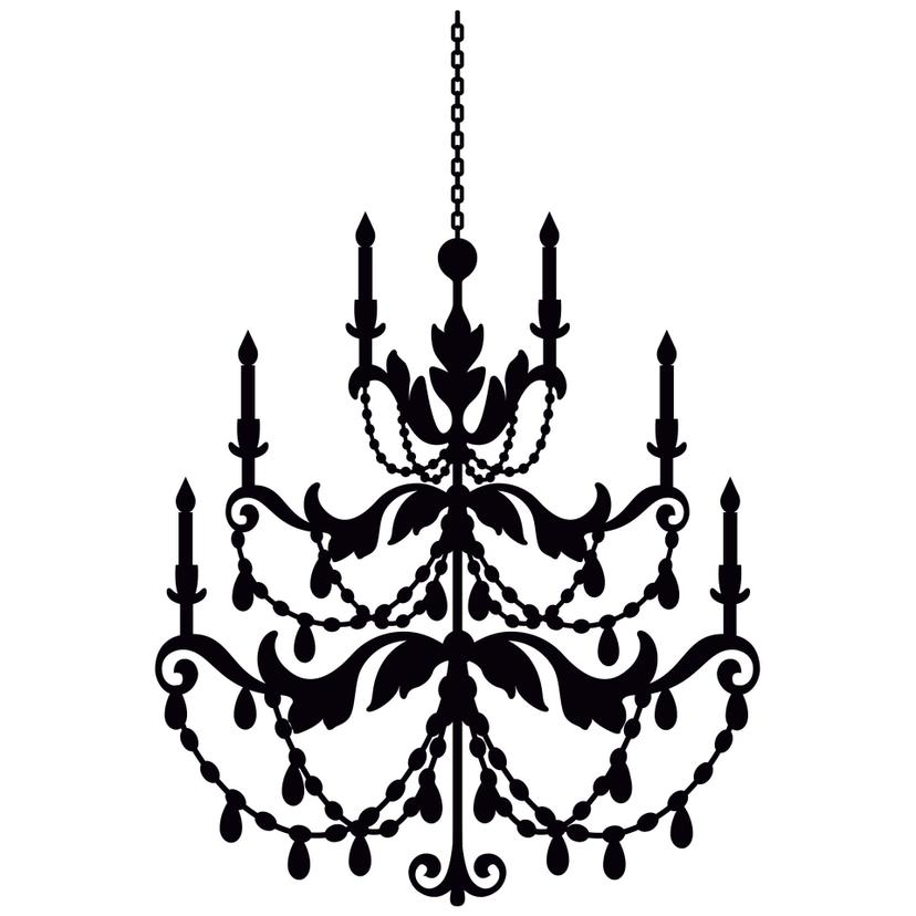 Sticker mural - Lustre 2