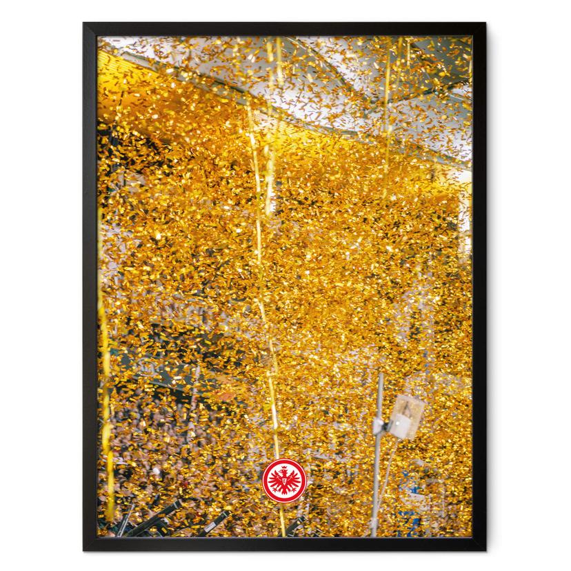 Poster Eintracht Frankfurt - Goldregen