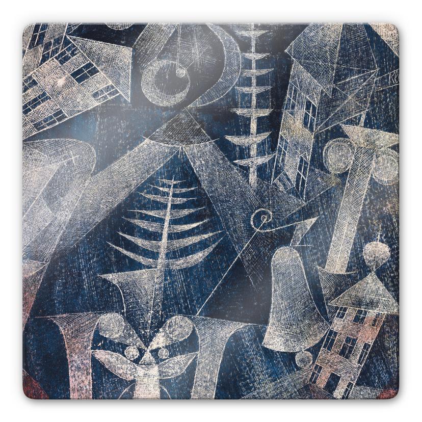 Tableau en verre - Klee - Die Glocke