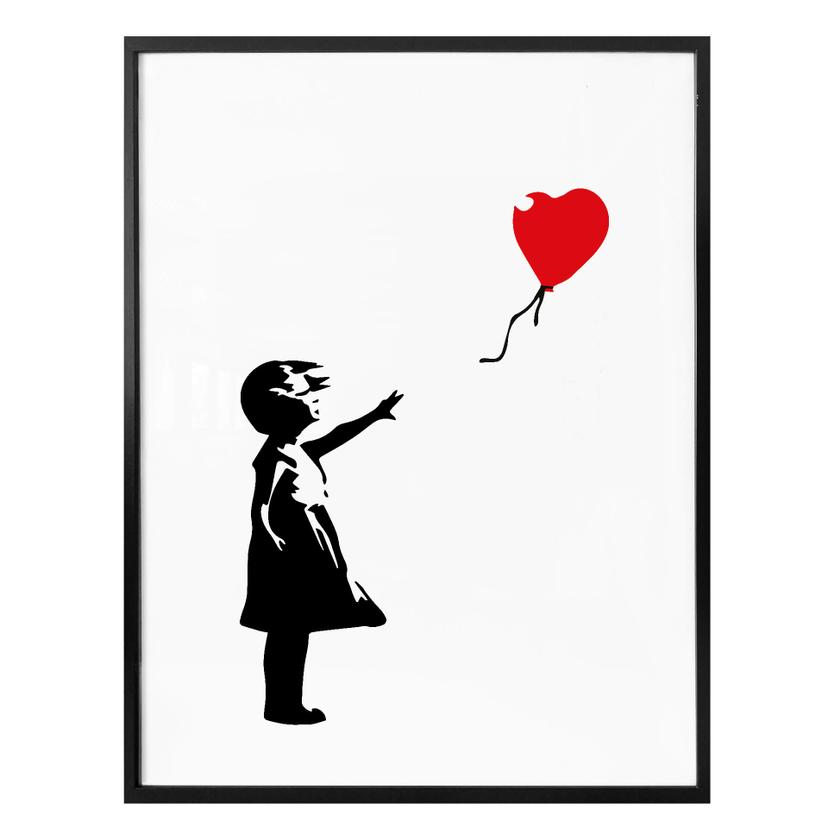 Plakat - Banksy - Girl with the red balloon