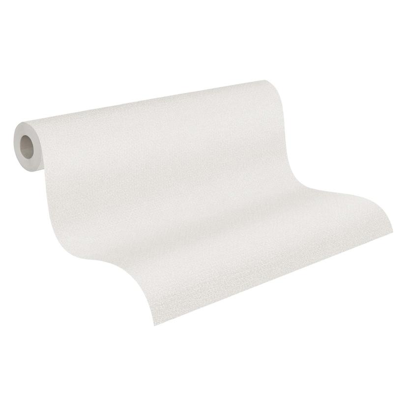Papel pintado sostenible gris claro blanco - papel pintado no tejido Vintage de A.S. Création Gris B