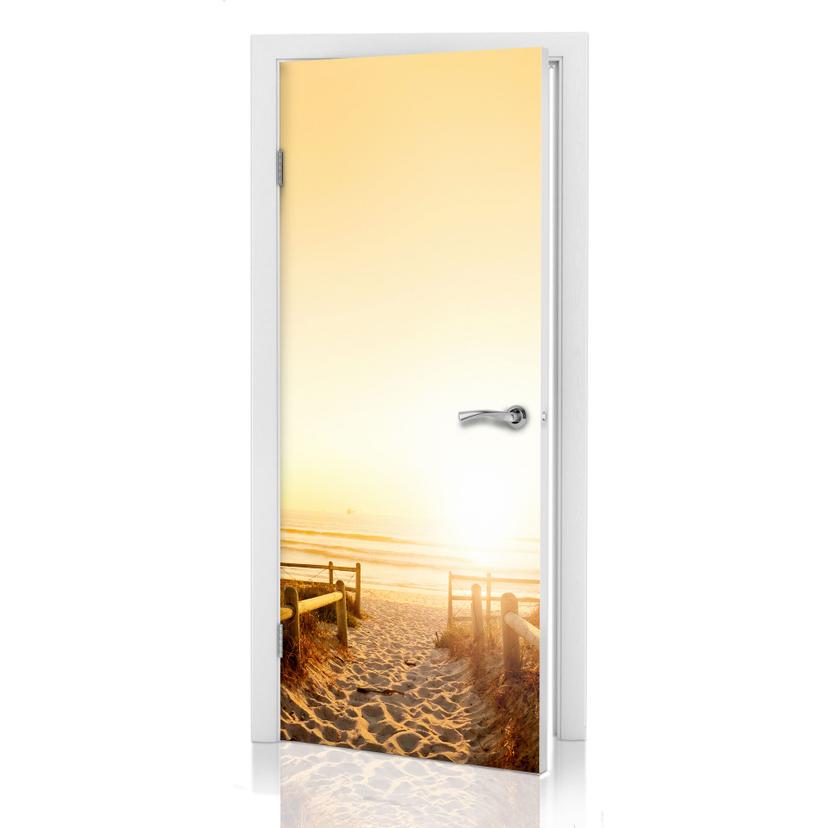 Türdesign Sunset at the Beach 91x200 cm