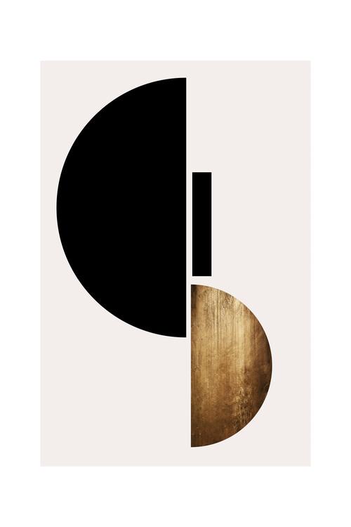 Plakat kunsttryk Kubistika - Shape no,3, plakat (40 x 60 cm)