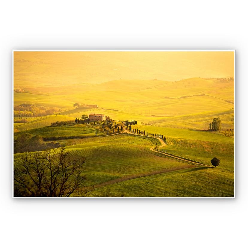 Tableau Forex - Vue spectaculaire sur la Toscane