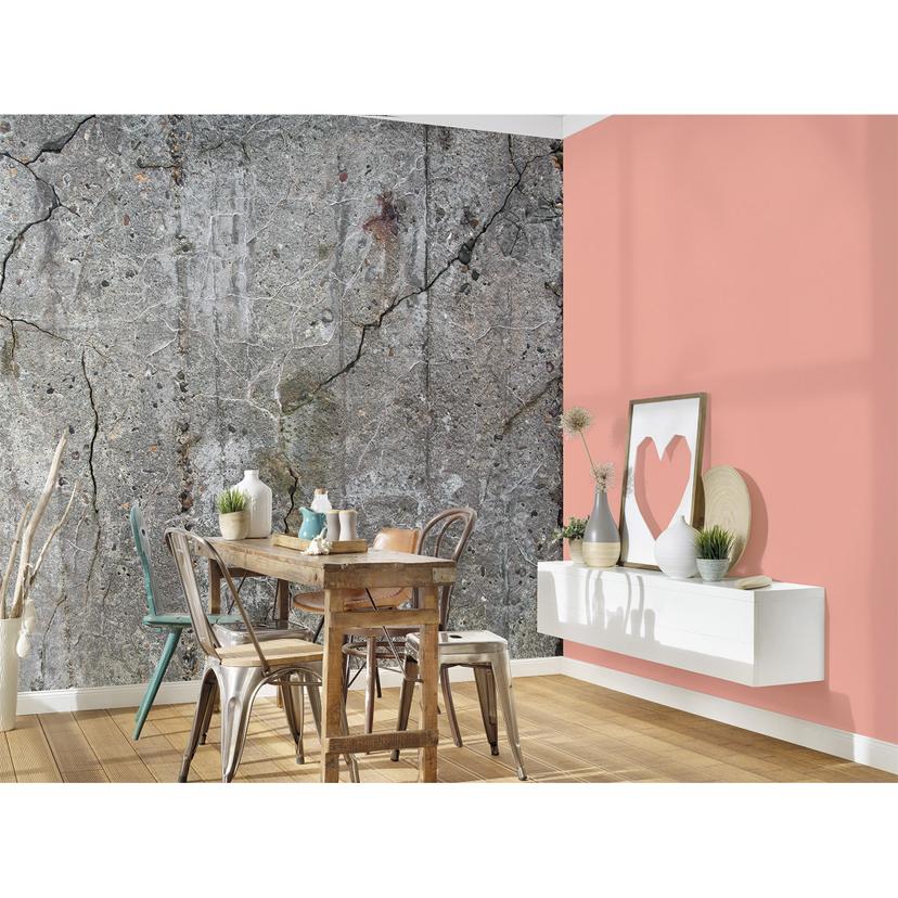 fototapet designwalls i grå og sort non-woven tapet Old Concrete Modern