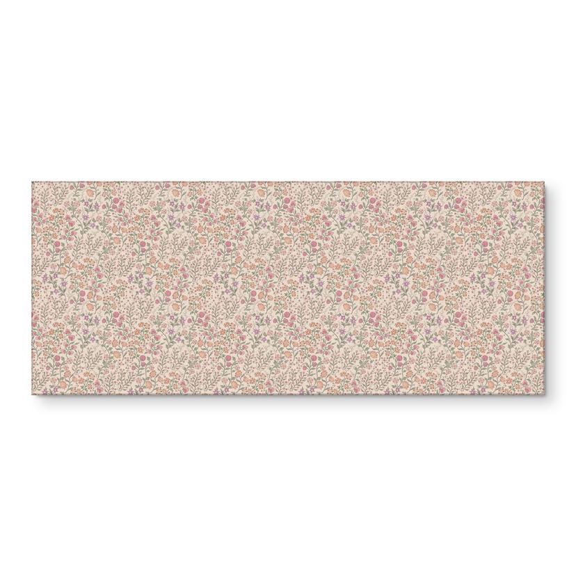 Vintage weidebloemen bloemen Keukenachterwand - Beige - Bloemdecor - Uitschuifbaar